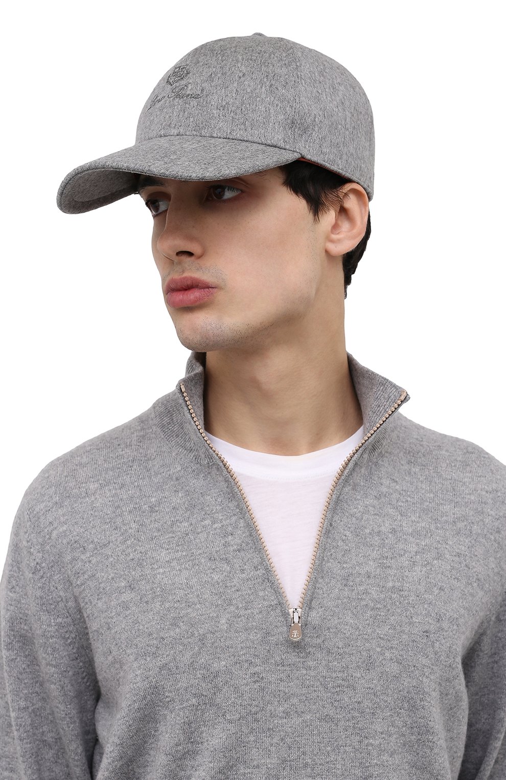 Кашемировая бейсболка LORO PIANA, арт. FAF8520, фото 2