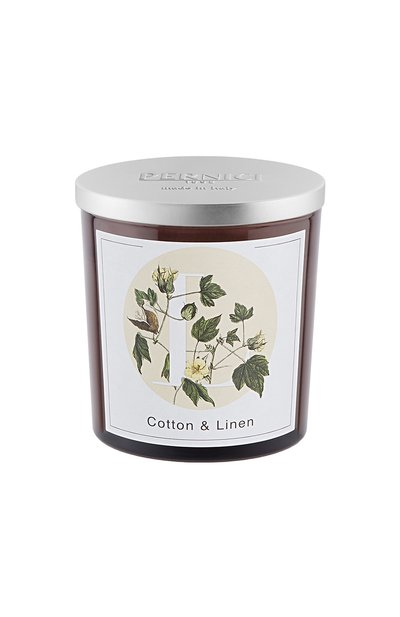 Свеча cotton &amp; linen (350g) PERNICI, арт. 8001962075176