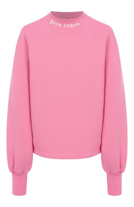 Женский хлопковый свитшот PALM ANGELS, арт. PWBA05EF25FLE001
