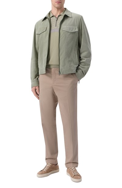 Поло из шелка и хлопка STEFANO RICCI, арт. K818117P31/F26283, фото 2