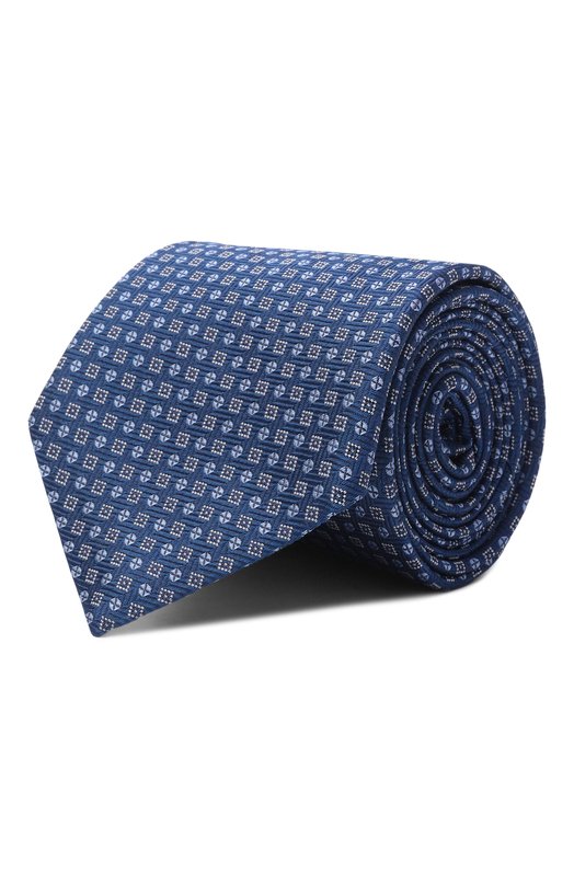 Шелковый галстук Canali 18/HJ04562 Синий 18/HJ04562