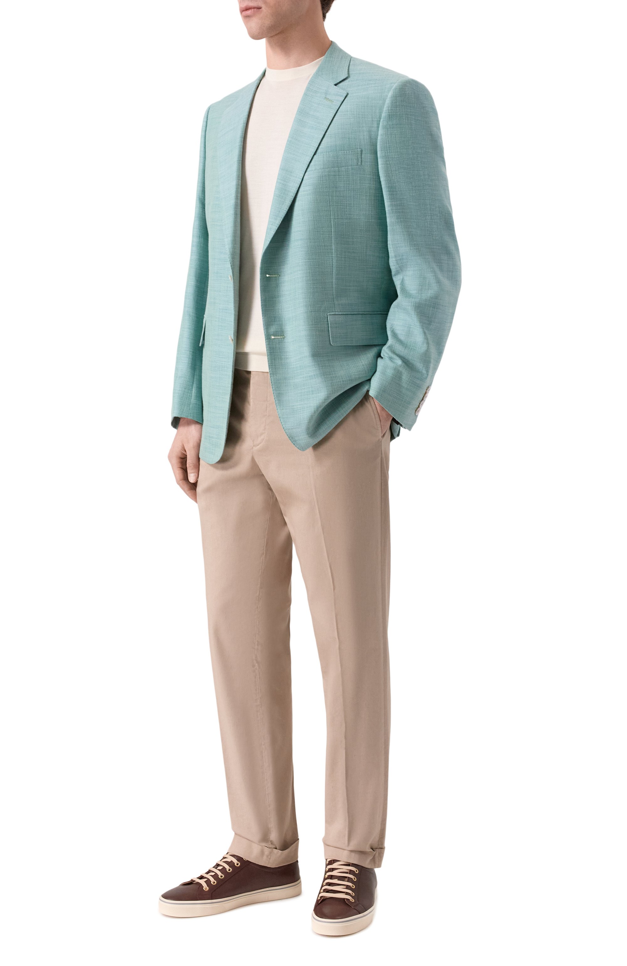 Пиджак из хлопка и шелка STEFANO RICCI, арт. S1RM432000/CTK01U, фото 2