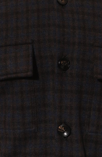 Шерстяная рубашка KITON, арт. UMC016K0133E05, фото 5