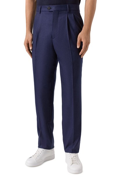 Шерстяные брюки BRUNELLO CUCINELLI, арт. ME226E1950, фото 3