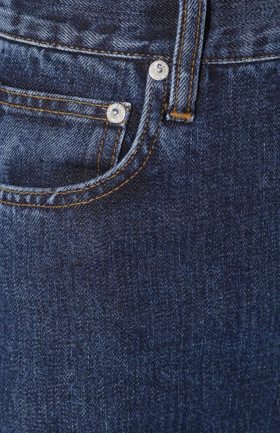Джинсы HELMUT LANG темно-синего цвета по цене 36500 руб., арт. J10DW201, фото 5 Джинсы HELMUT LANG, арт. J10DW201, фото 5