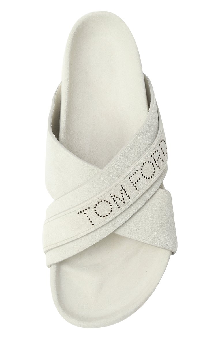 Кожаные шлепанцы TOM FORD, арт. J1299/LCL046, фото 4