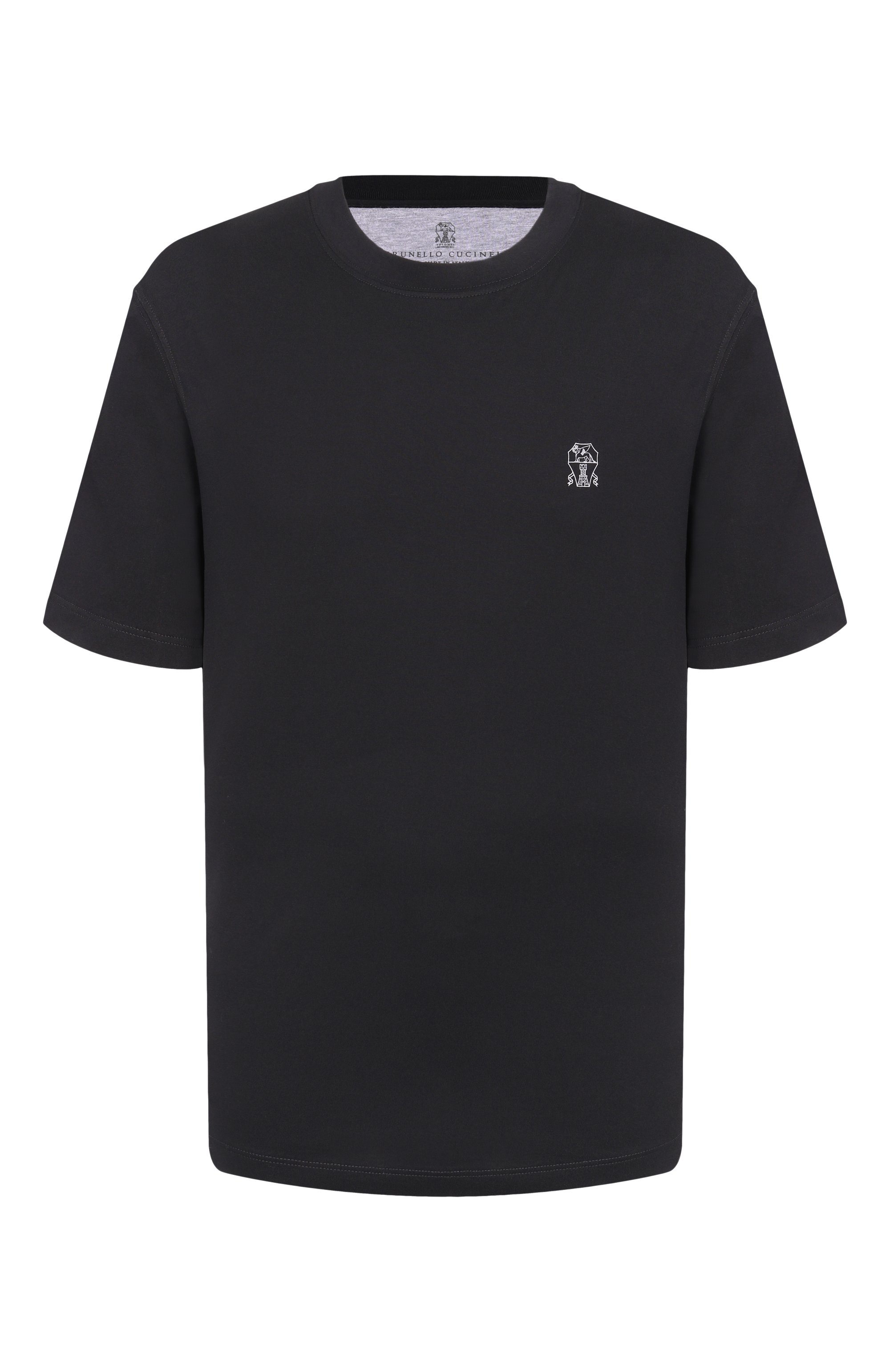 Хлопковая футболка BRUNELLO CUCINELLI, арт. M0B138440, фото 1