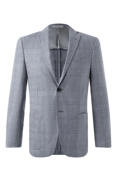 Мужской пиджак из шелка и шерсти CORNELIANI, арт. 25X002-2516215