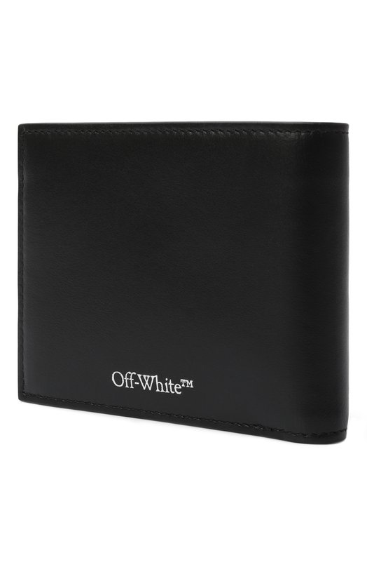 Кожаное портмоне Off-White 0MNC085C99LEA001 Чёрный  0MNC085C99LEA001 Фото 2