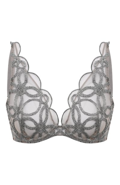 Бюстгальтер с мягкой чашкой I.D. SARRIERI серебряного цвета по цене 57970 руб., арт. J6668, фото 1 Бюстгальтер с мягкой чашкой I.D. SARRIERI, арт. J6668, фото 1