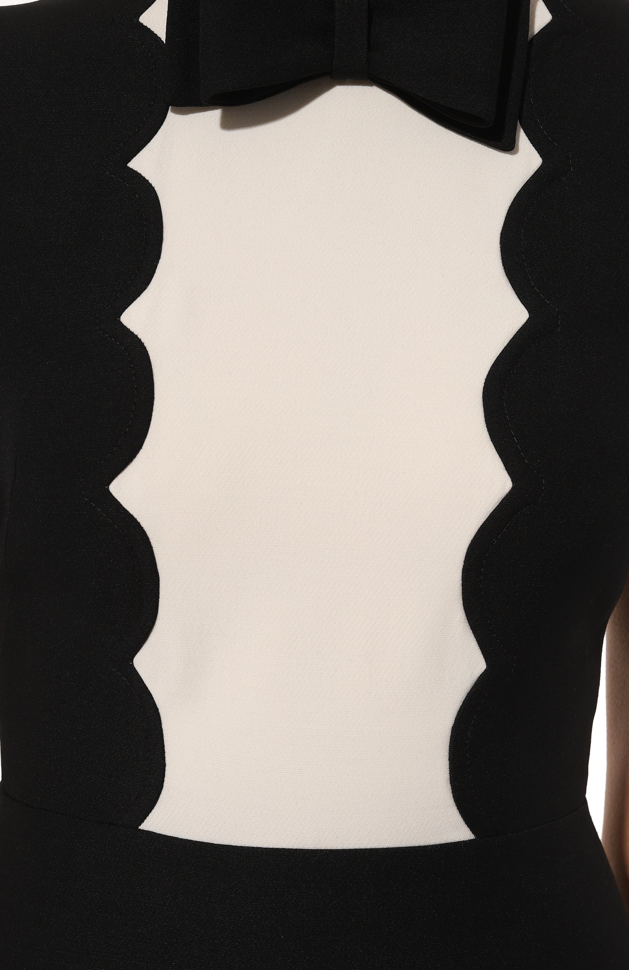 Платье из шерсти и шелка VALENTINO, арт. 5B3VA9C51CF, фото 5