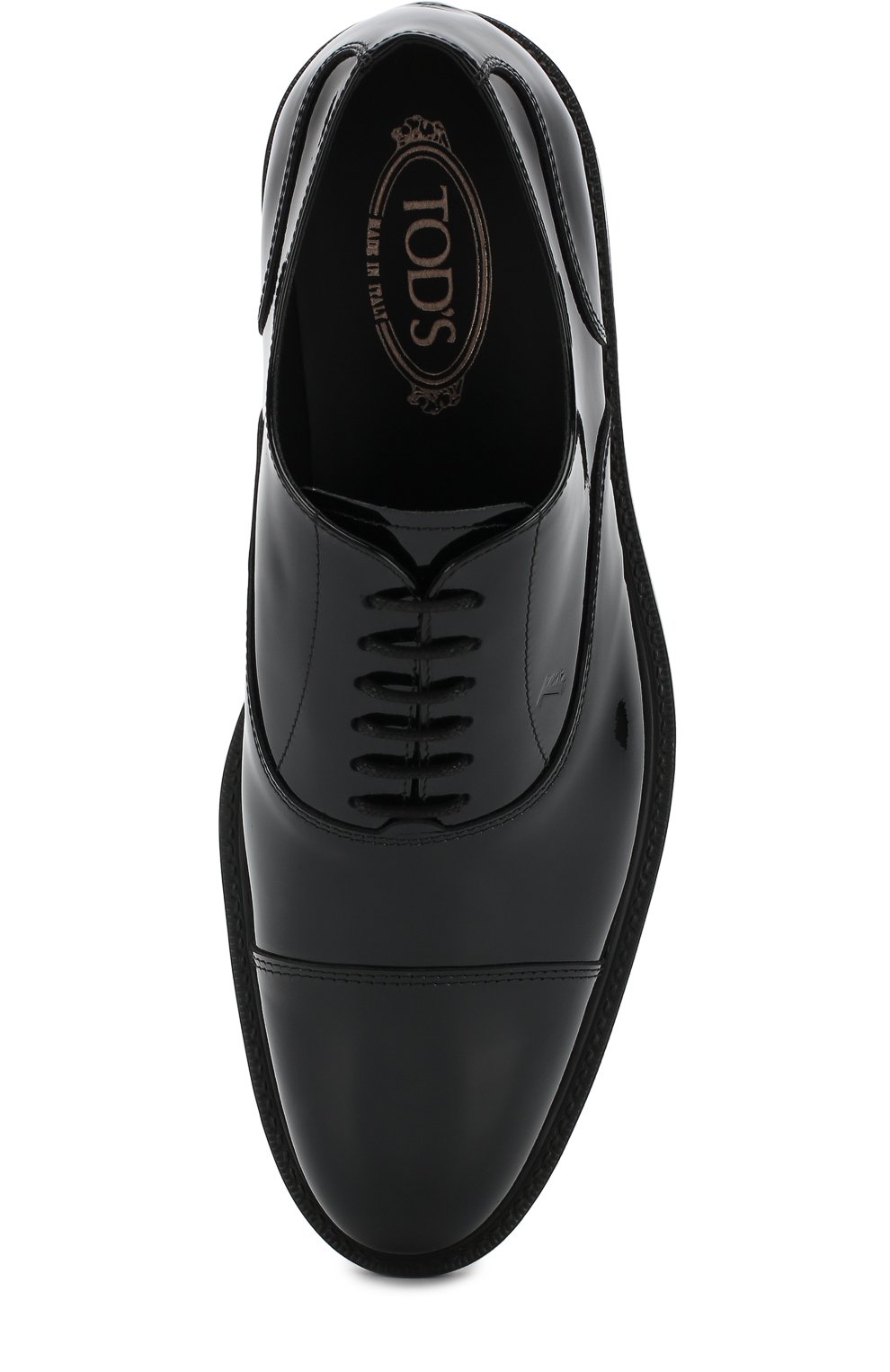 Классические лаковые оксфорды TOD’S, арт. XXM45A00N50VE0, фото 5