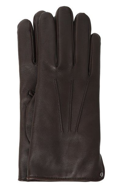 Мужские кожаные перчатки CANALI, арт. GUA01/ZA00036