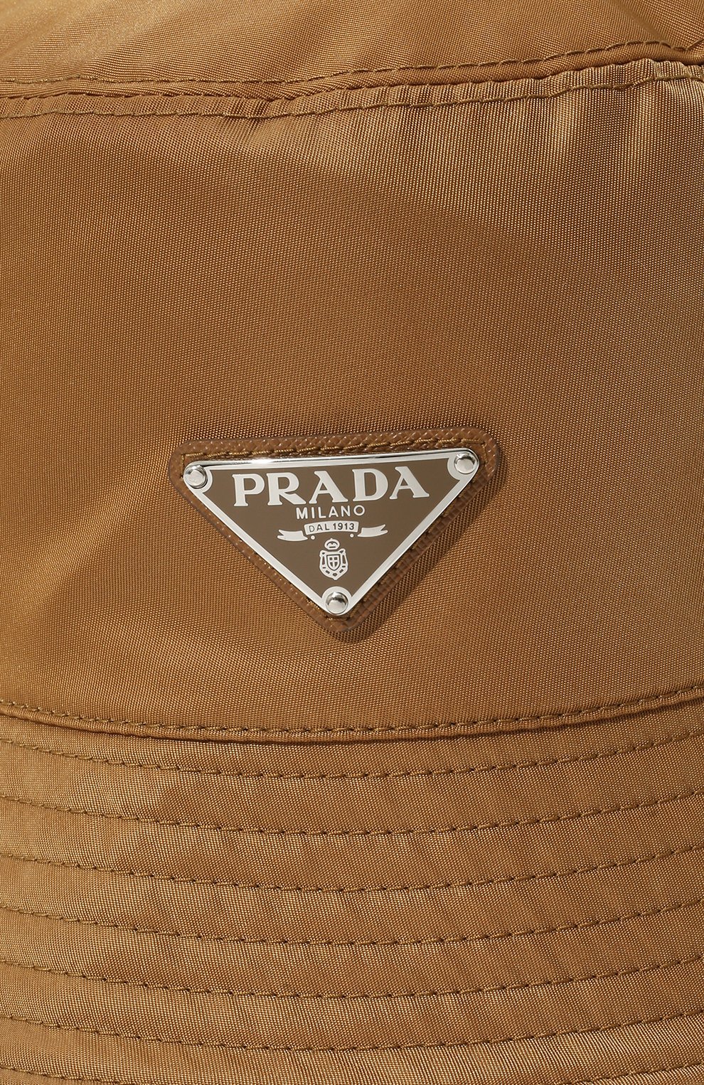 Панама PRADA коричневого цвета по цене 56000 руб., арт. 2HC137-2DMI-F0005, фото 4 Панама PRADA, арт. 2HC137-2DMI-F0005, фото 4