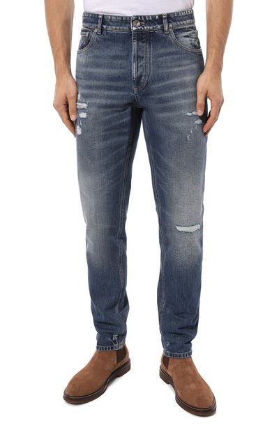 Джинсы traditional fit BRUNELLO CUCINELLI, арт. M074PD3210, фото 3