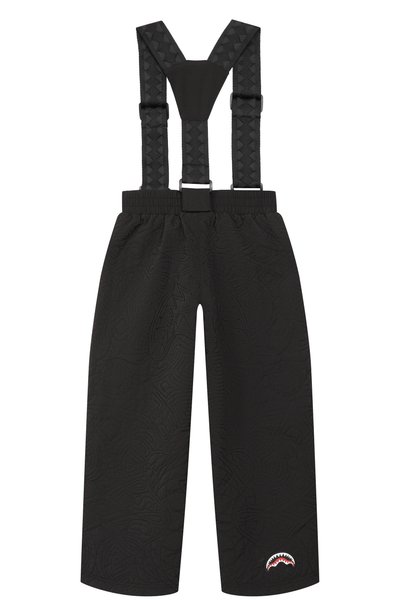 Утепленные брюки SPRAYGROUND черного цвета по цене 18950 руб., арт. SPY1542G/D0WNT0WN WALKING 0VER PANTS, фото 2 Утепленные брюки SPRAYGROUND, арт. SPY1542G/D0WNT0WN WALKING 0VER PANTS, фото 2