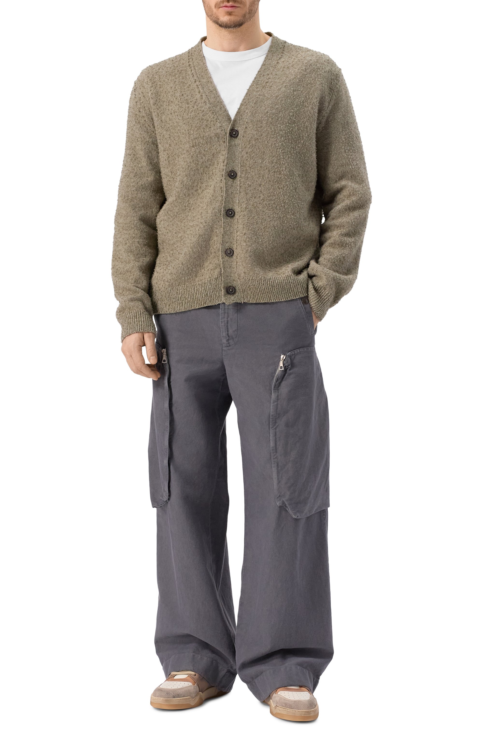 Кожаные кеды spiker DSQUARED2 светло-коричневого цвета по цене 59000 руб., арт. SNM0315/09708189, фото 2 Кожаные кеды spiker DSQUARED2, арт. SNM0315/09708189, фото 2