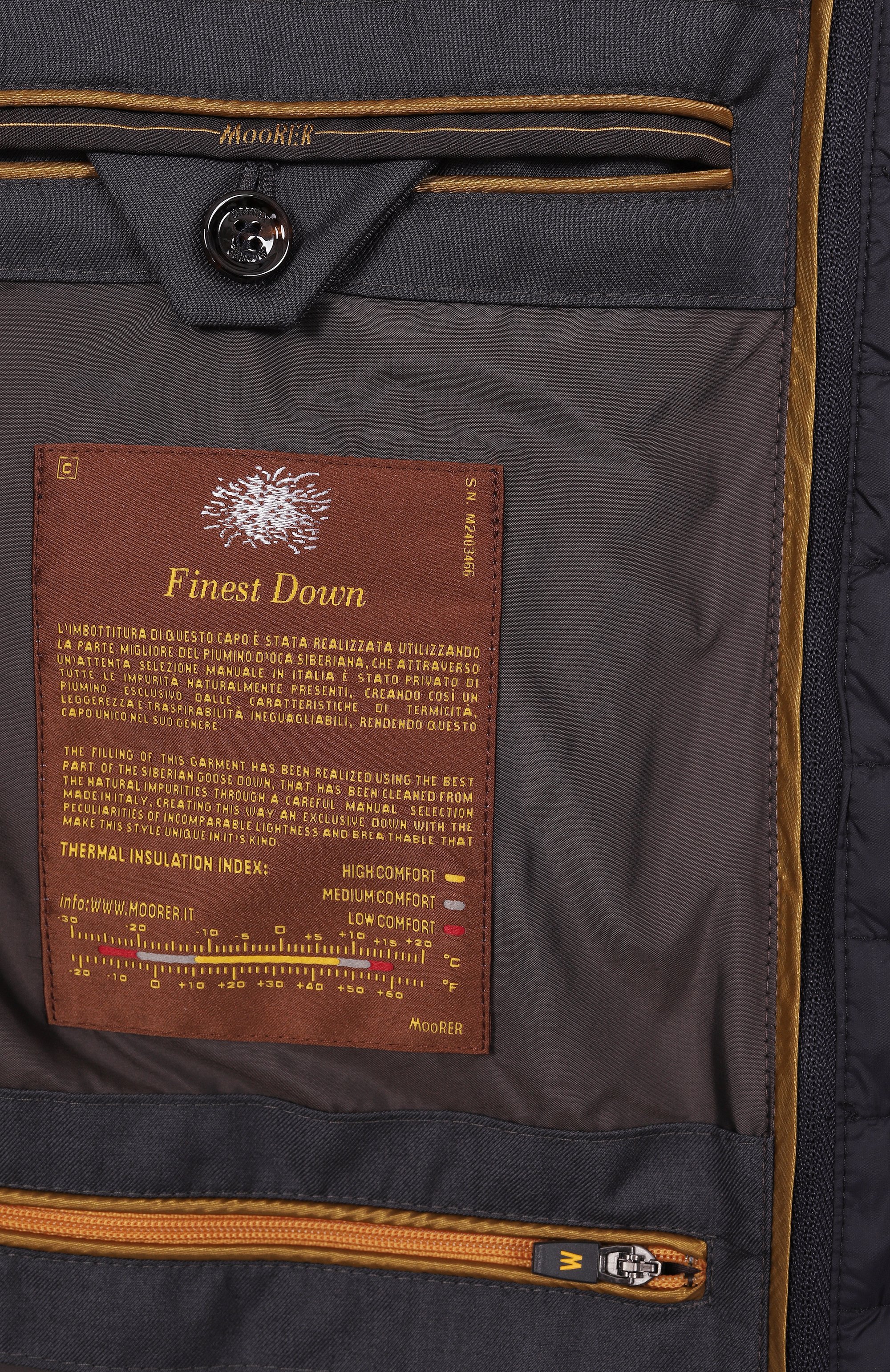 Пуховик calegari-l MOORER, арт. CALEGARI/L, фото 7
