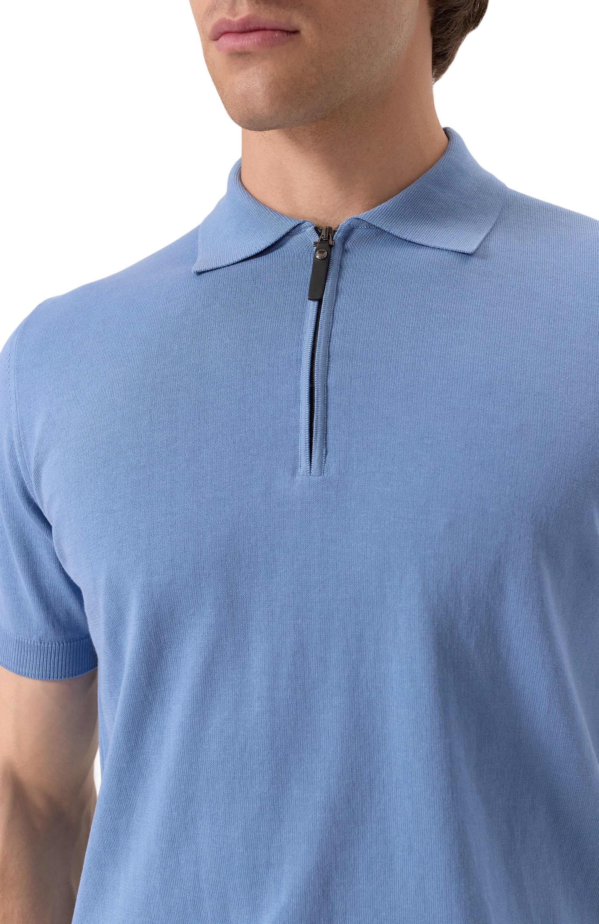 Хлопковое поло CANALI, арт. C0454/MK00145, фото 5