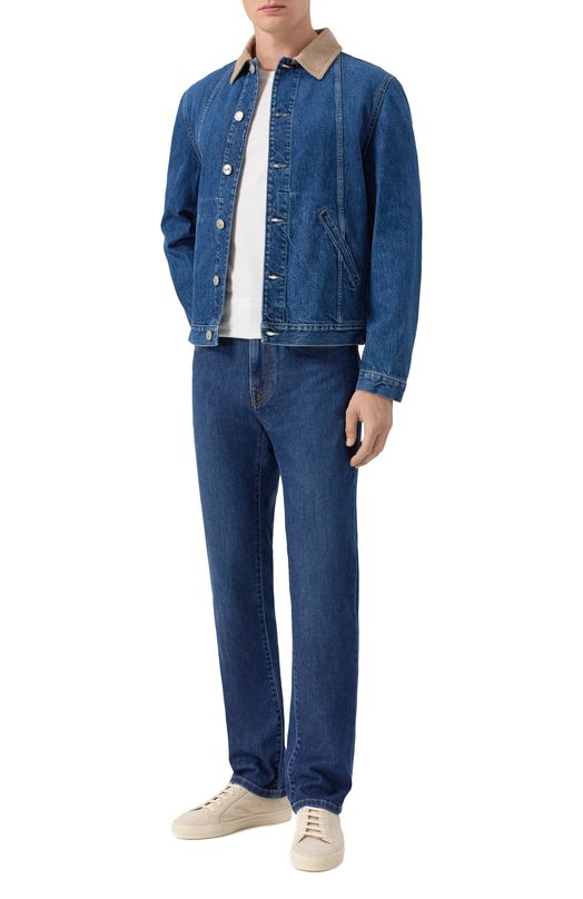 Джинсовая куртка Brunello Cucinelli M241P6911 Синий  M241P6911 Фото 2