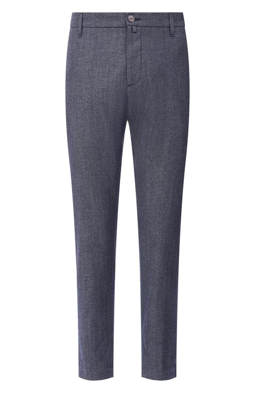 Брюки из хлопка и шерсти Jacob Cohen JUM_PT026 001 S4307 RW Синий JUM_PT026 001 S4307 RW