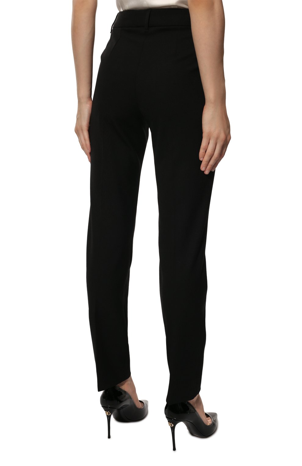 Шерстяные брюки DOLCE & GABBANA, арт. FTAMUT/FUCCS, фото 4