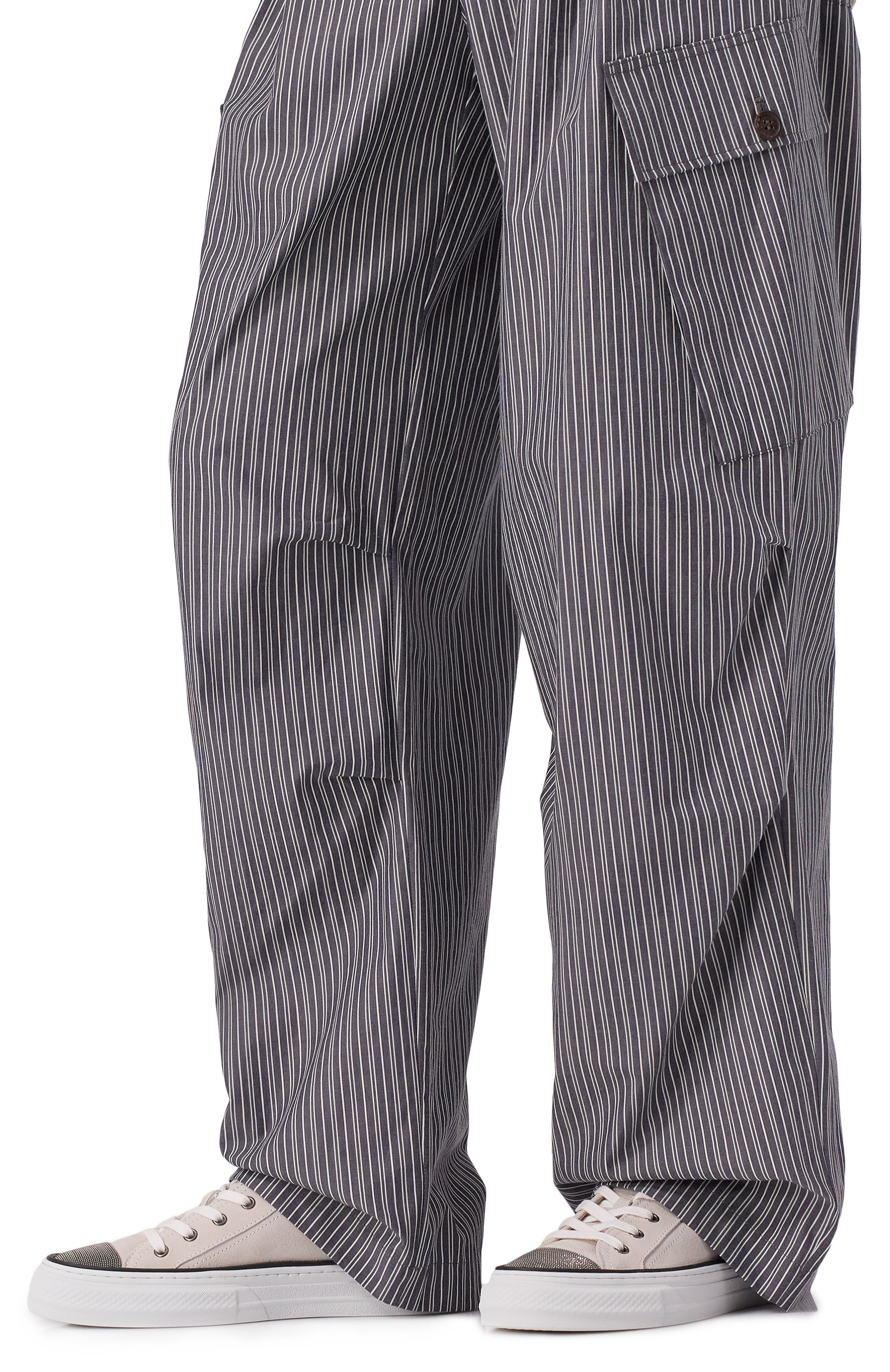 Замшевые кеды BRUNELLO CUCINELLI, арт. MZSFG2645, фото 3