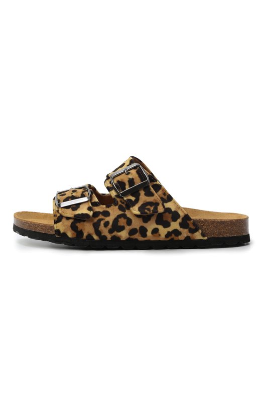 Текстильные шлепанцы MC2 Saint Barth STBA SANDAL W N/06728H Леопардовый  STBA SANDAL W N/06728H Фото 4
