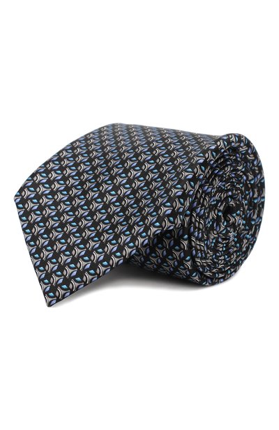 Мужской шелковый галстук ZILLI, арт. 50289/TIES