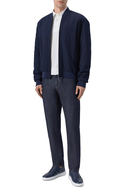 Хлопковое поло BRIONI, арт. UJUP0L/PA627, фото 2