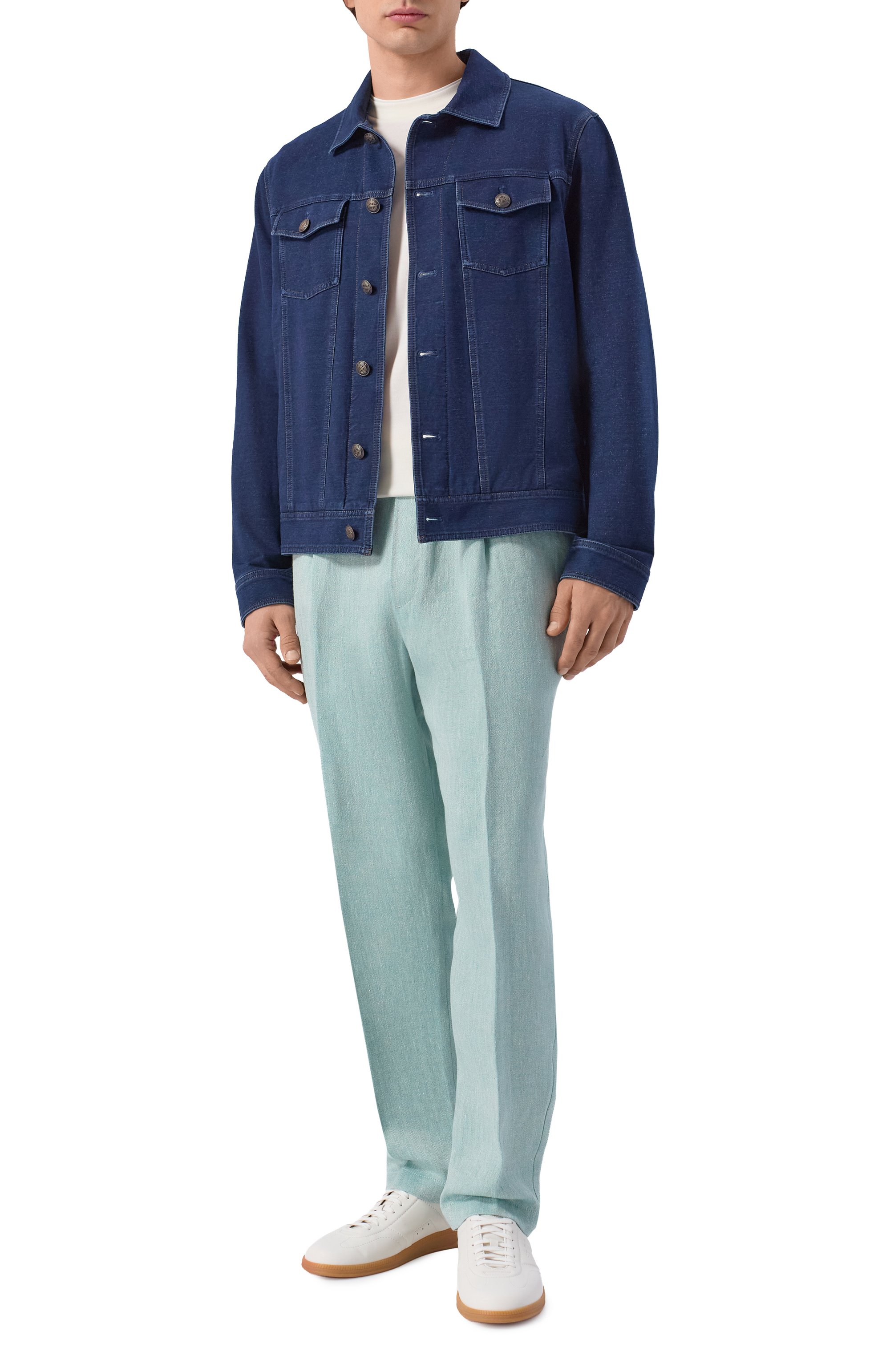 Льняные брюки JACOB COHEN, арт. JUR_PR017 001 T861A RW, фото 2