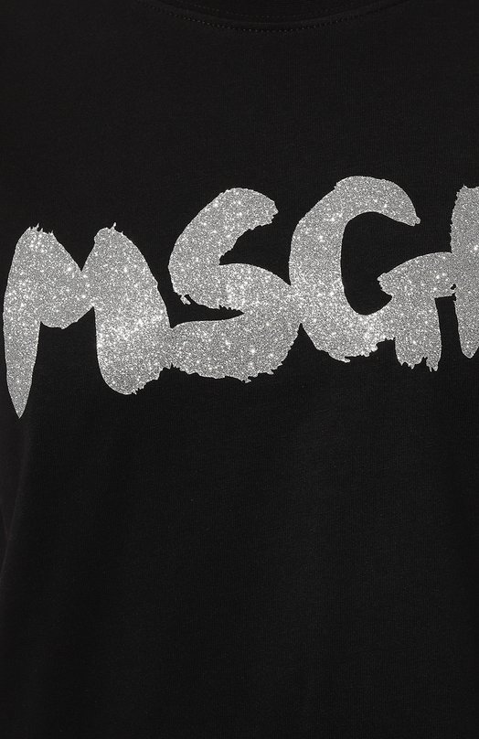 фото Хлопковая футболка msgm