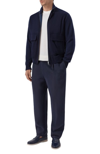 Кожаные лоферы switz moc BALLY, арт. MSF0L6/VT009, фото 2