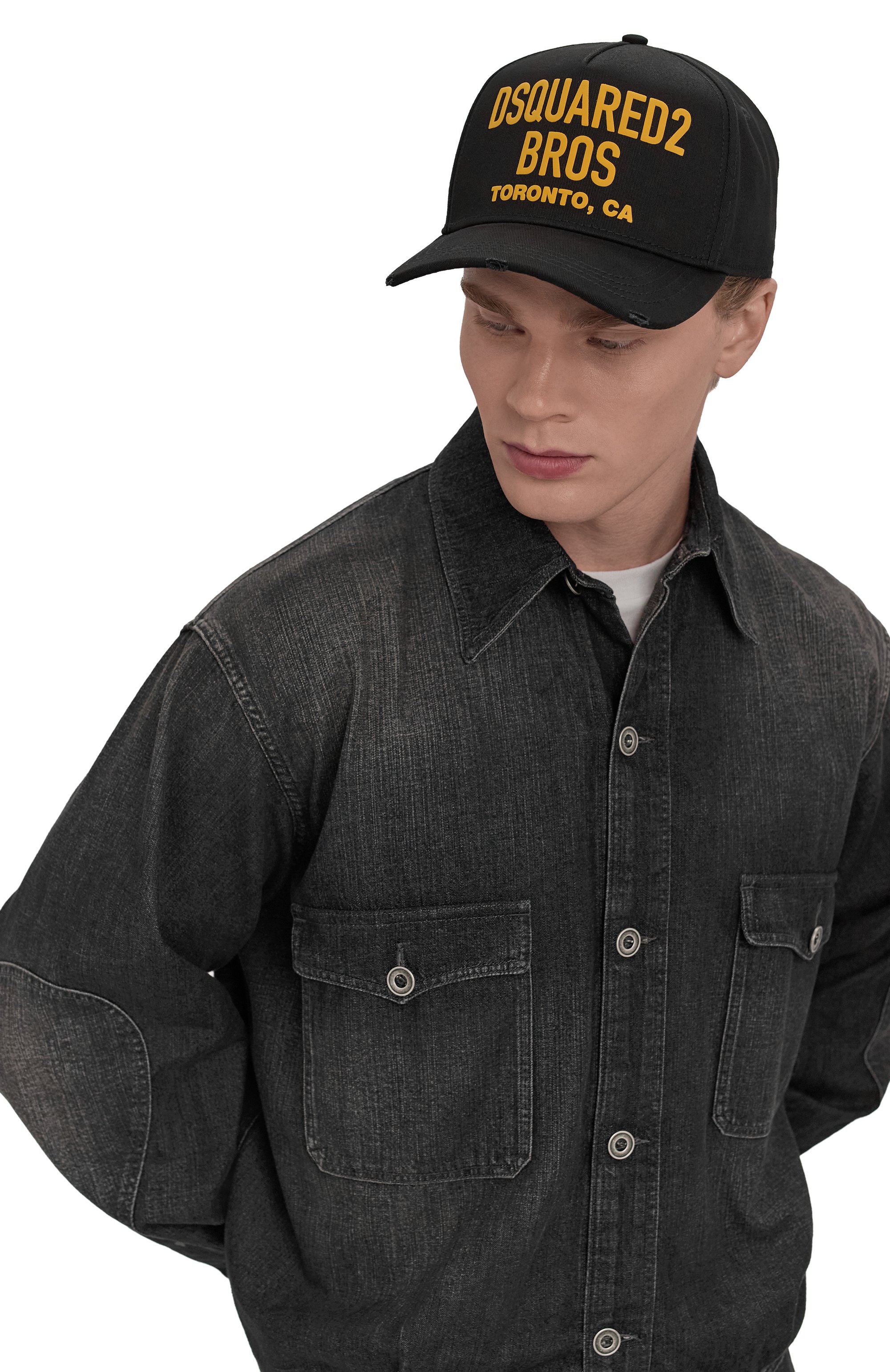 Хлопковая бейсболка DSQUARED2, арт. BCM0517/05C00001, фото 2