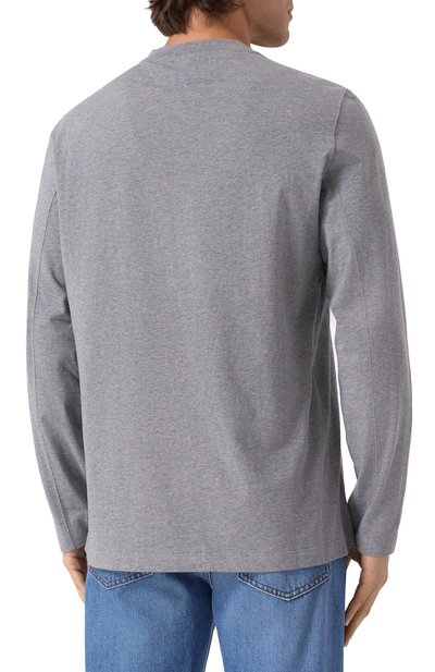 Хлопковый лонгслив BRUNELLO CUCINELLI, арт. M0B137433, фото 4