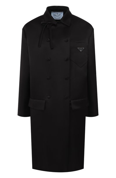 Женское шелковое пальто PRADA, арт. P625L-393-F0002