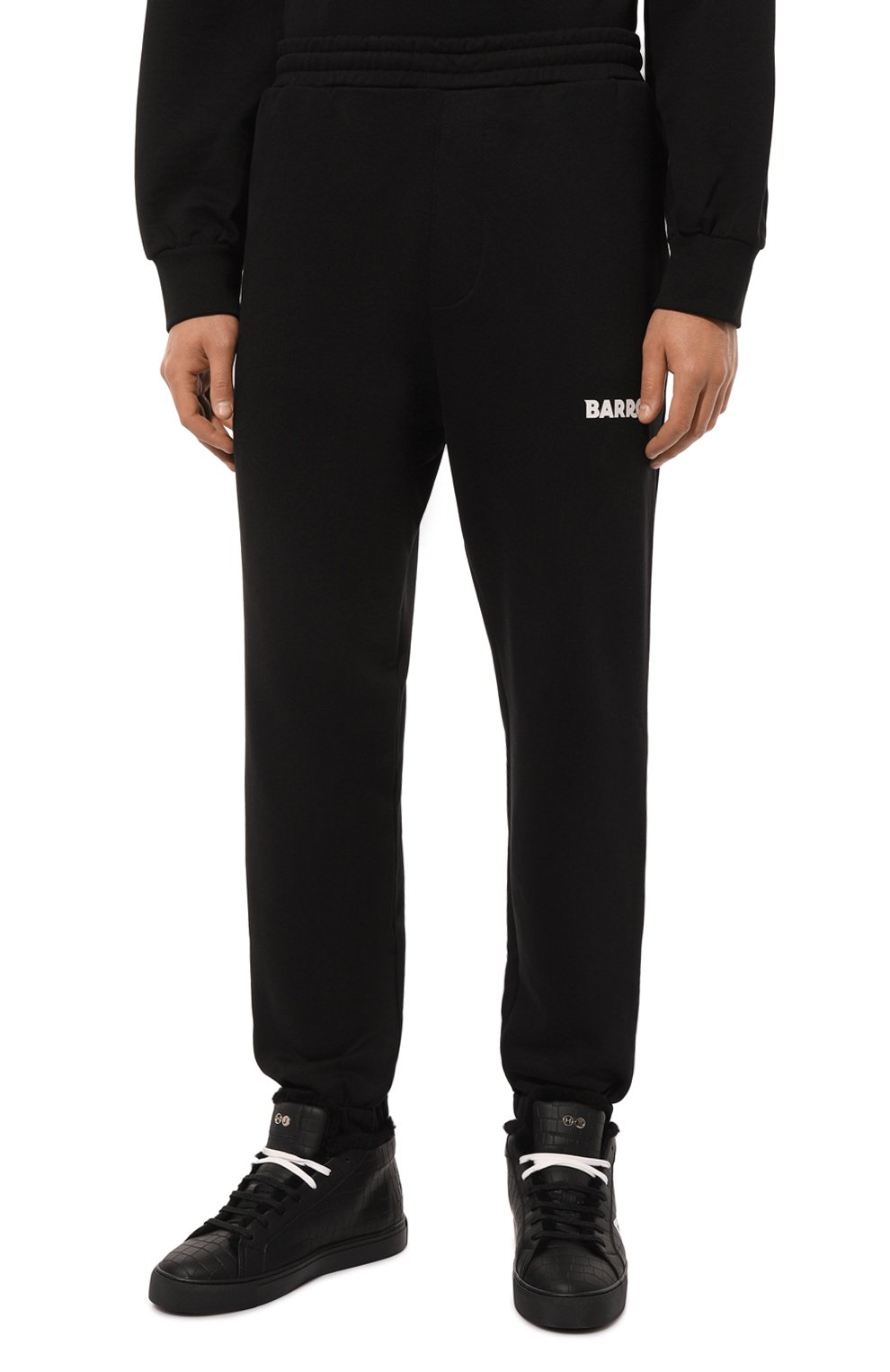 Хлопковые джоггеры BARROW, арт. F4BWMAFP135, фото 3