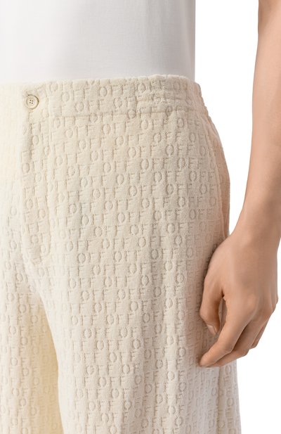 Хлопковые шорты OFF-WHITE, арт. 0MCB092C99JER001, фото 5