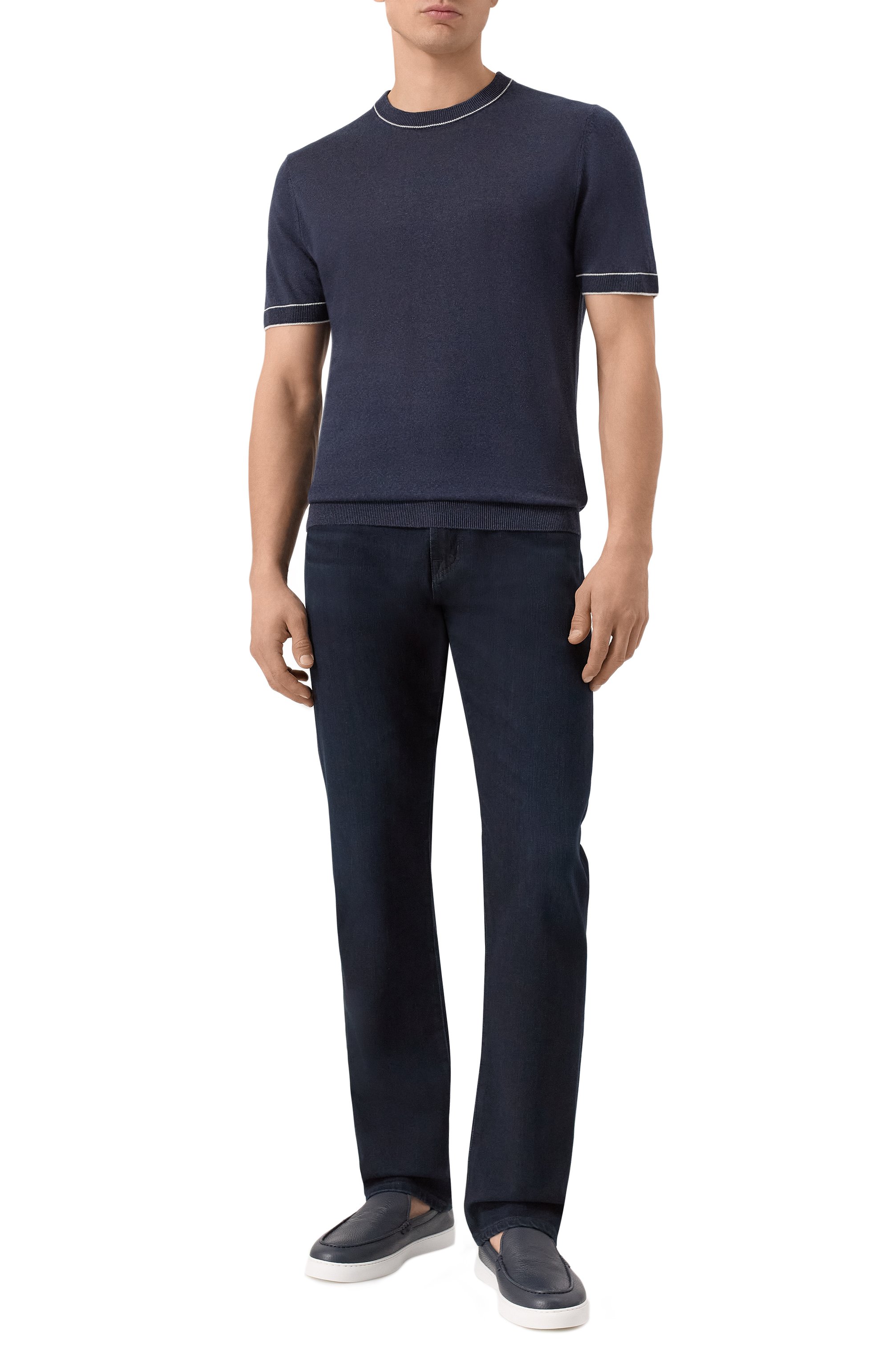 Джемпер изо льна и вискозы BOSS, арт. 50537639, фото 2