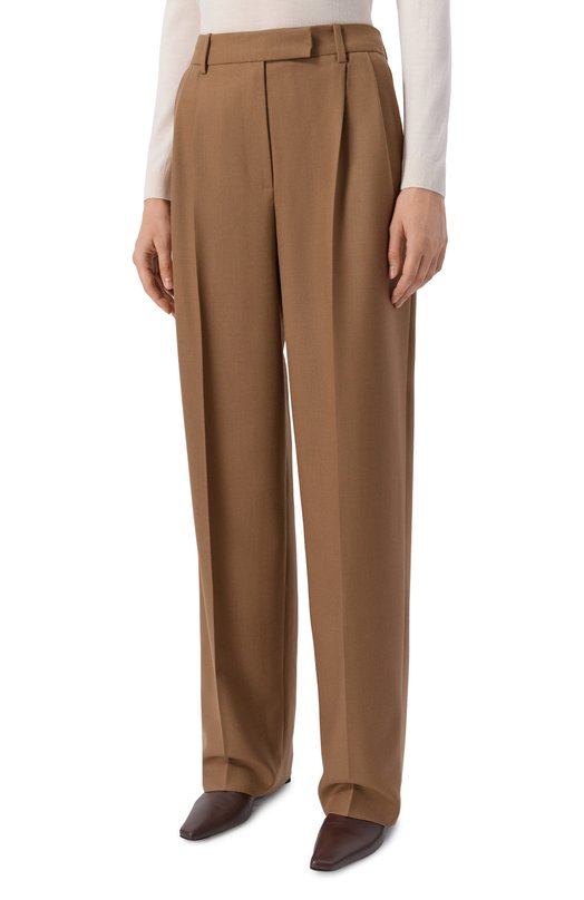 Шерстяные брюки Sashaverse P018/CH/2113.303/W Коричневый  P018/CH/2113.303/W Фото 3