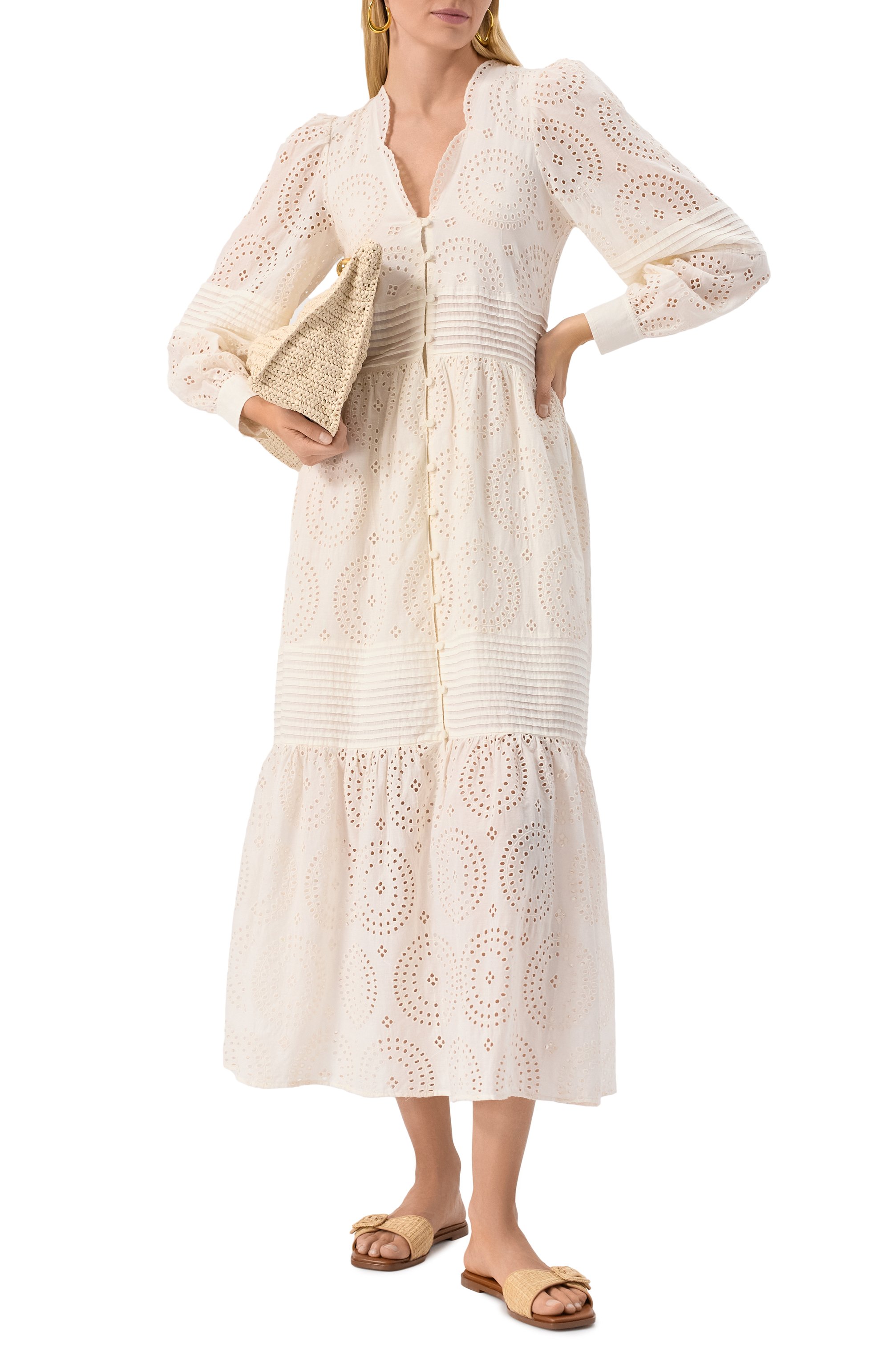 Хлопковое платье BOSS ORANGE, арт. 50538358, фото 2