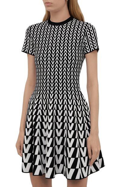 Платье из вискозы VALENTINO, арт. WB0KDB056RP, фото 3