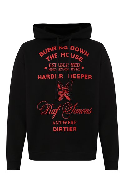 Хлопковое худи RAF SIMONS, арт. 192-164D-19004, фото 1