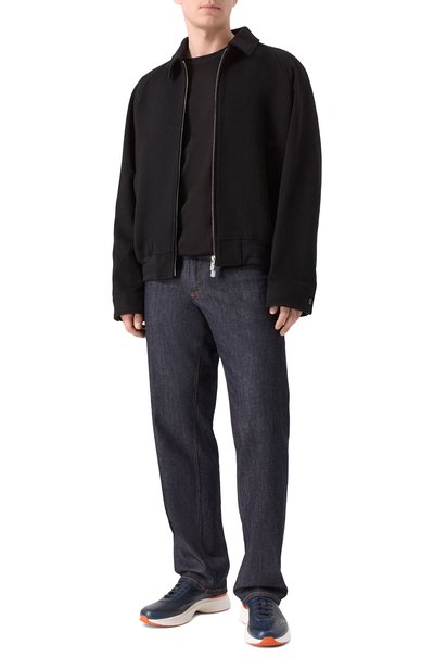 Кожаные кроссовки bounce SANTONI, арт. MBBG22070BART0IL, фото 2