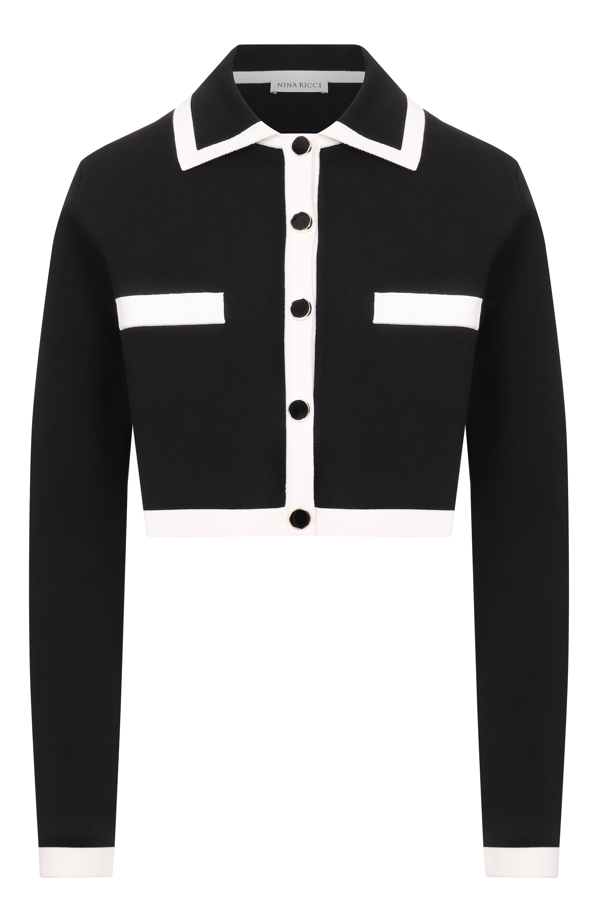 Кардиган из хлопка и вискозы NINA RICCI, арт. 26PMCR001/ML0596, фото 1