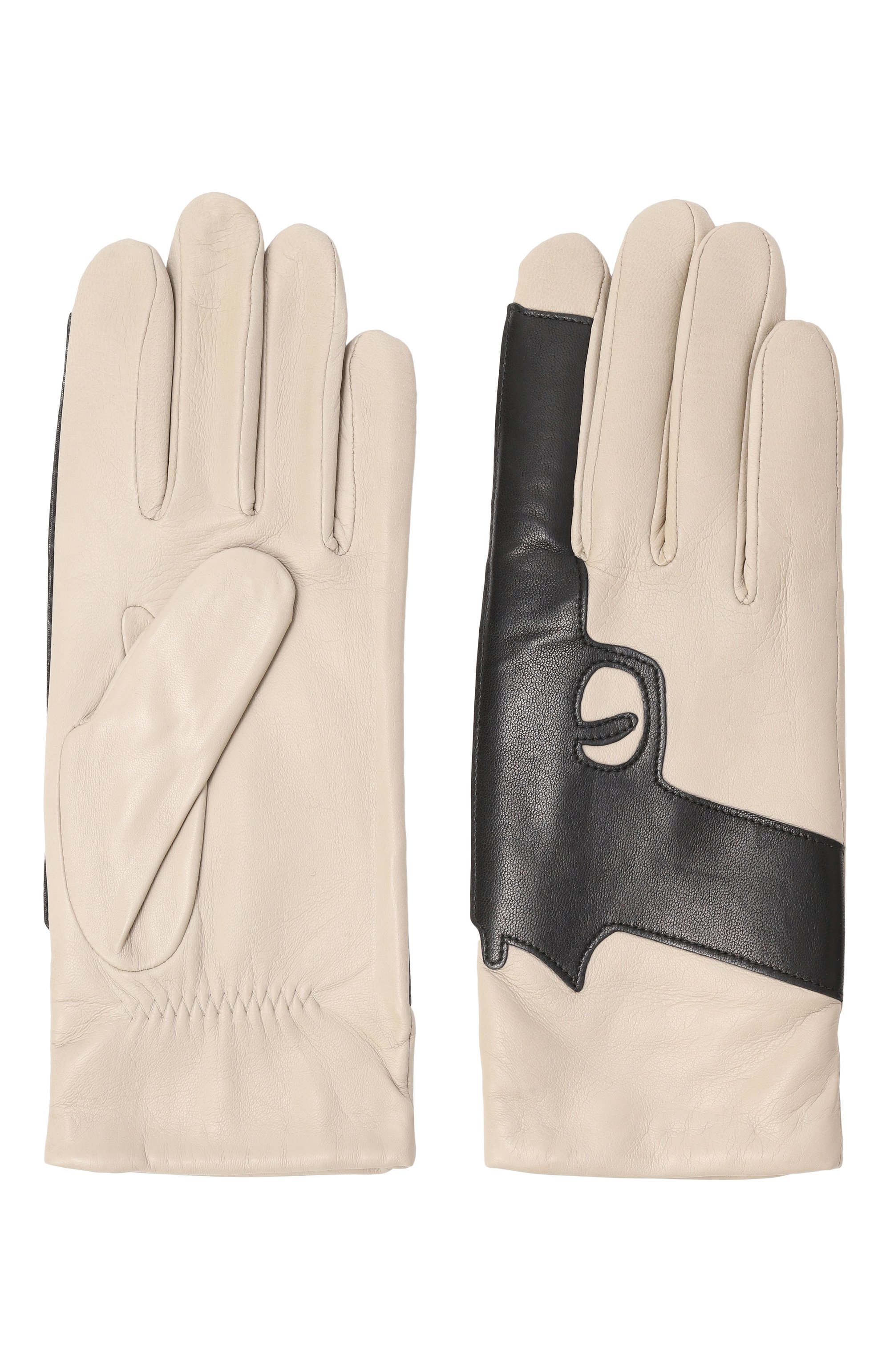 Кожаные перчатки AGNELLE, арт. GUN/A, фото 2