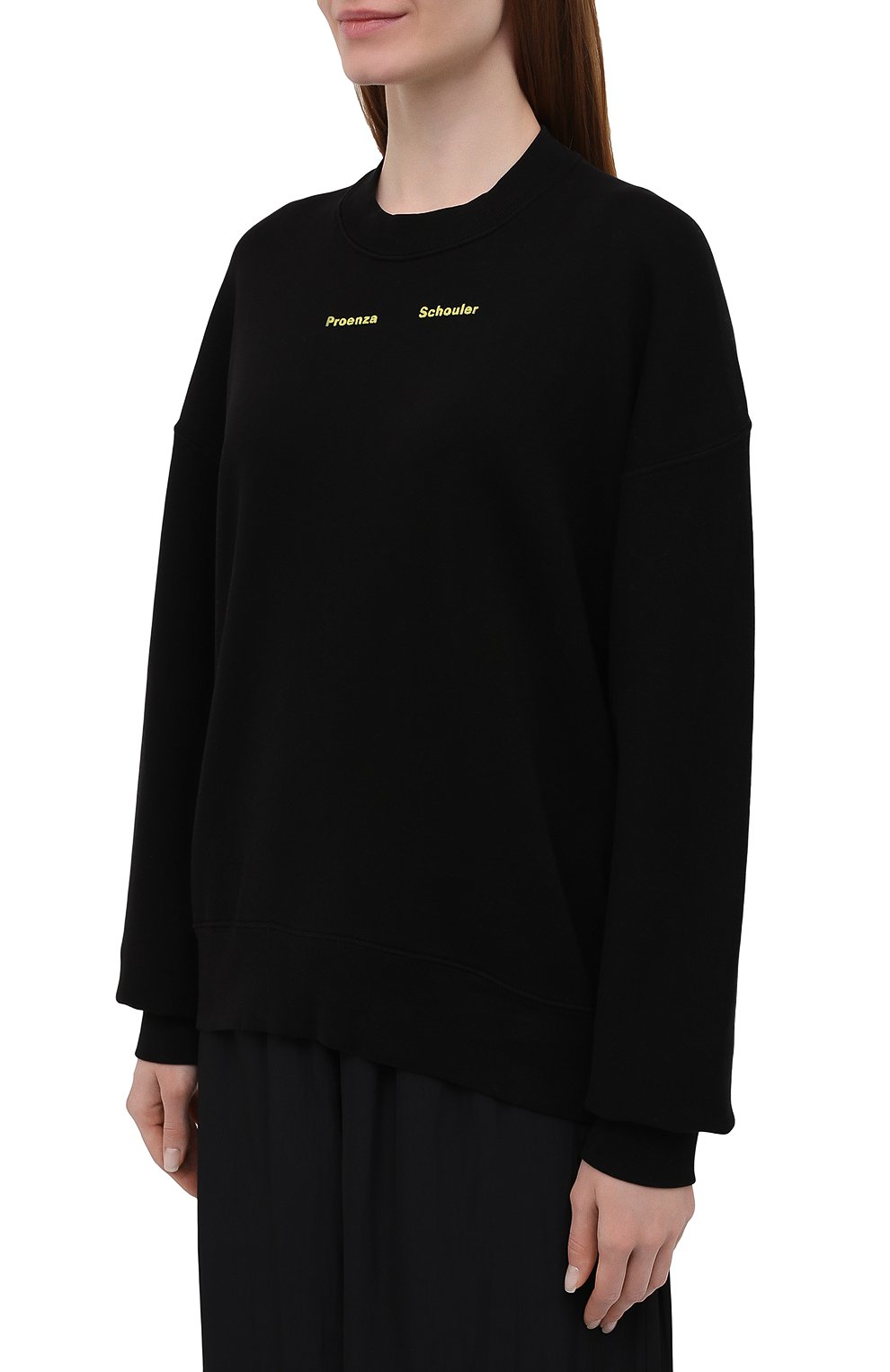 Хлопковый свитшот PROENZA SCHOULER WHITE LABEL, арт. WL2114144-JC138, фото 3