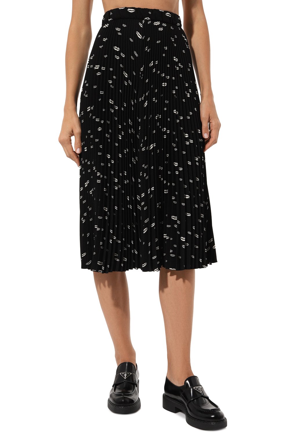Плиссированная юбка PRADA, арт. P153SG-1YNT-F057Z-211, фото 3