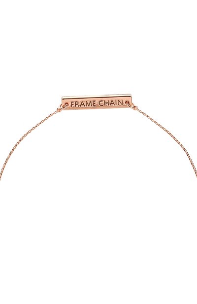 Цепочка для очков FRAME CHAIN розового цвета по цене 12700 руб., арт. JACKIE 0H, фото 3 Цепочка для очков FRAME CHAIN, арт. JACKIE 0H, фото 3