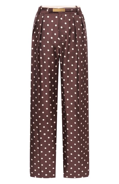 Женские шелковые брюки ZIMMERMANN, арт. 8883PS26R